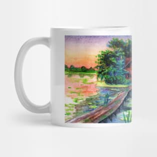 House on the lake Mug